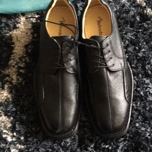 belvedere bay bridge black dress shoes